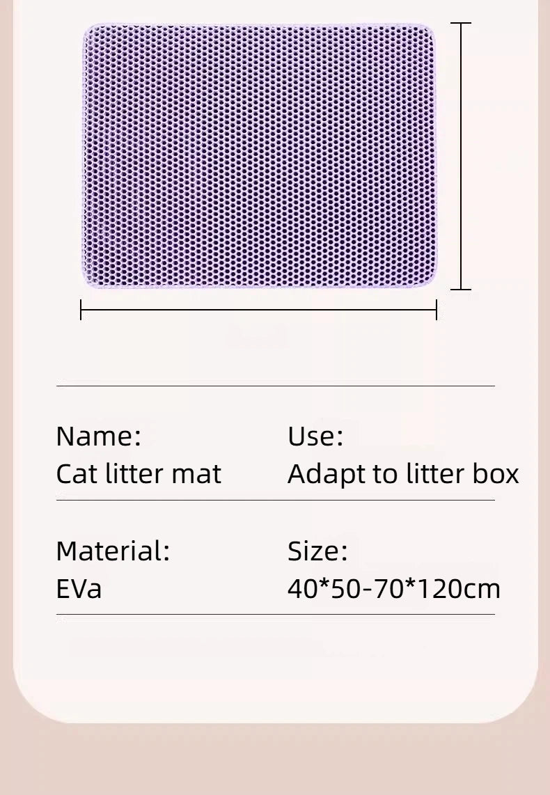 Double Layer Pet Non Slip Big Litter Box