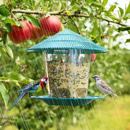 Outdoor Hanging Automatic Bird Feeder