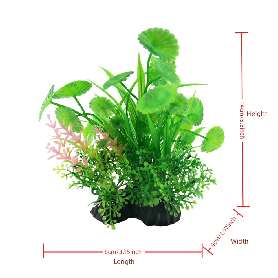 Simulation Plant Aquarium Artificial DIY