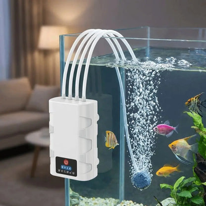 USB Rechargeable Aquarium Oxygen Pump