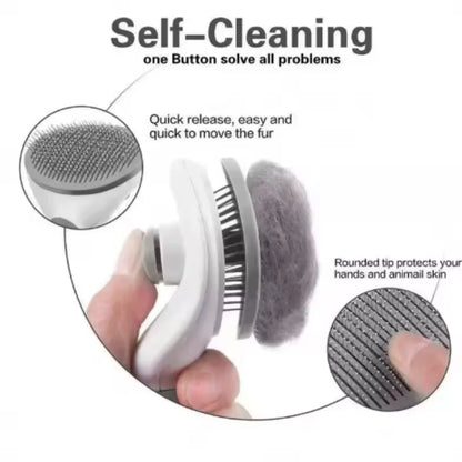 Cat Comb Self Cleaning Hair Remover