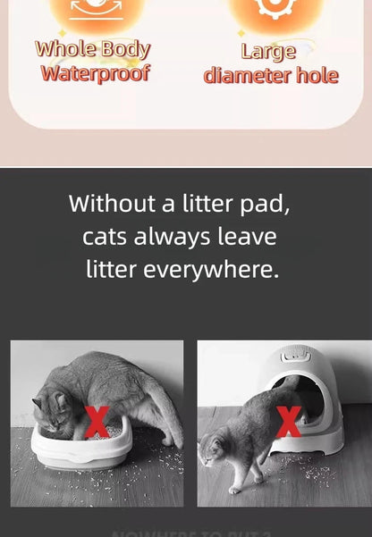 Double Layer Pet Non Slip Big Litter Box