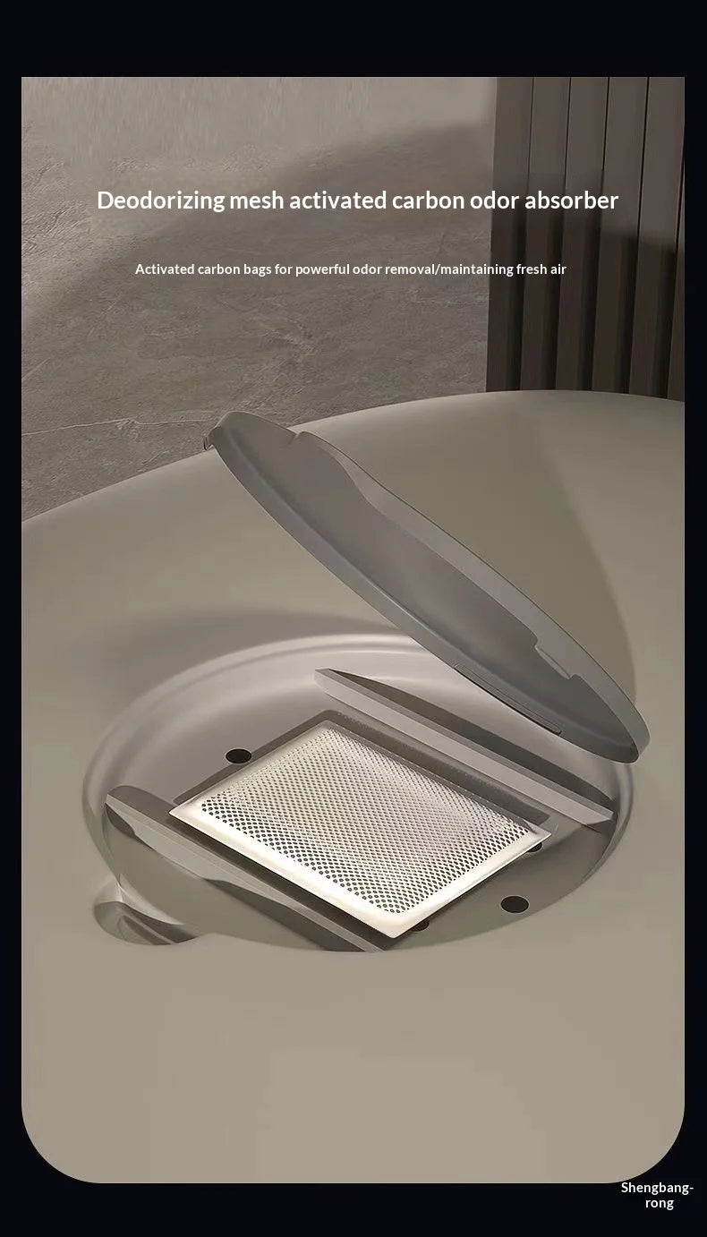 Automatic Self-Cleaning Fully Enclosed Smart Cat Litter Box