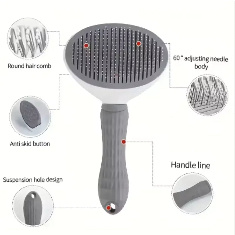 Cat Comb Self Cleaning Hair Remover