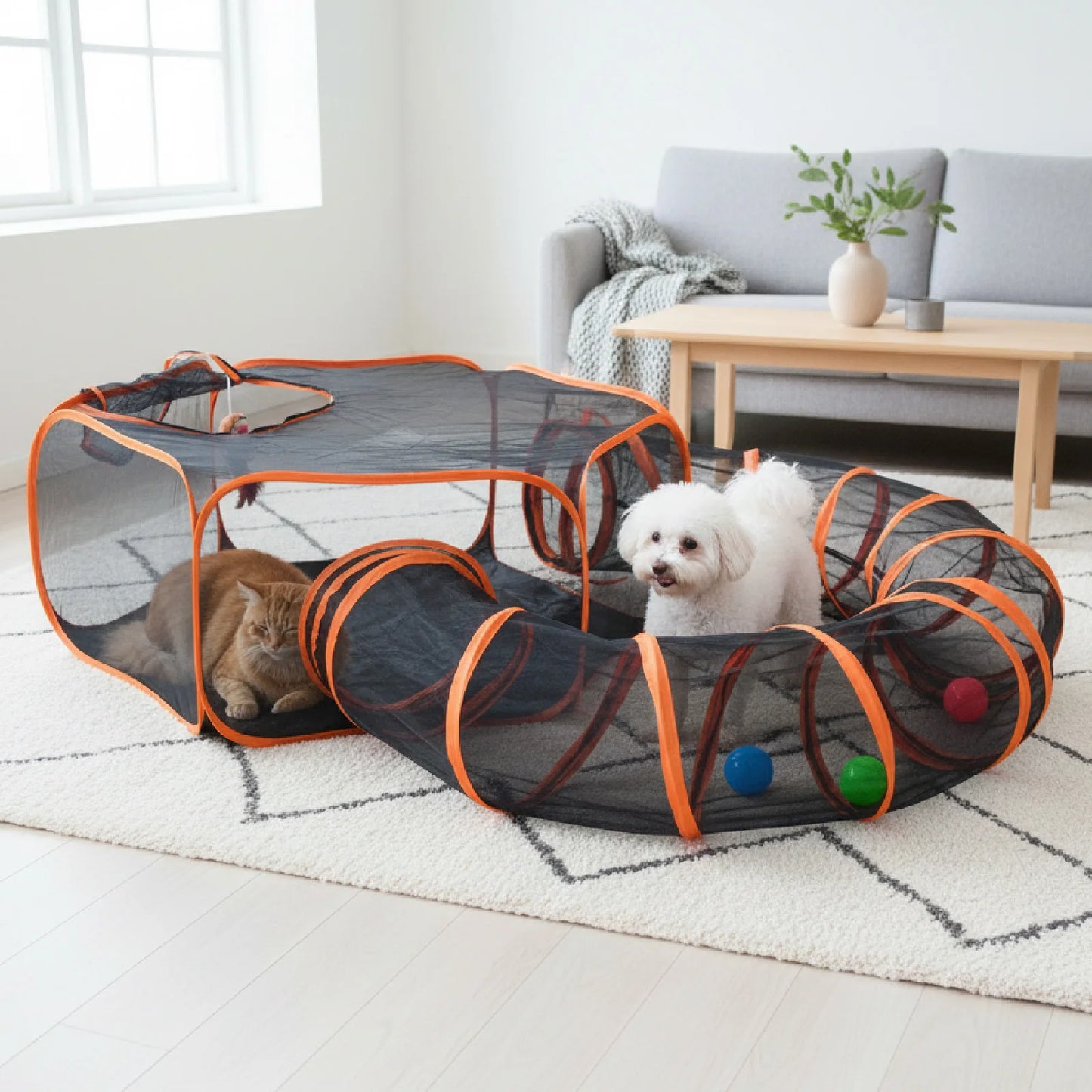 Large Portable Folding Pet Tent