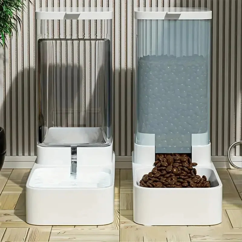 Plastic Gravity Automatic Dog Feeder