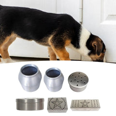 Dog Scent Training Box Aluminum Odor Control Brain Game Dog Training Supplies for Puppy Agility Outdoor Use