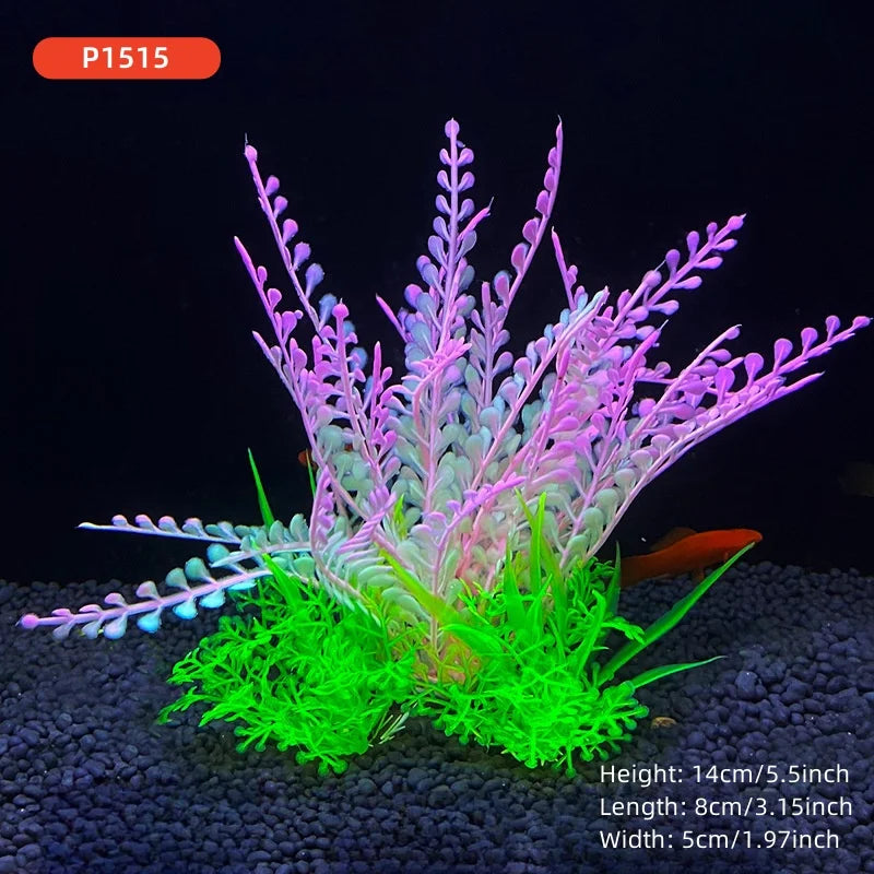 Simulation Plant Aquarium Artificial DIY