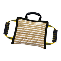 Dog Bite Pillow Jute Behavior Aids Puppy Training Obedience Heavy Duty Protection Equipment Dog Bite Wedge Dog Bite Tug Toy
