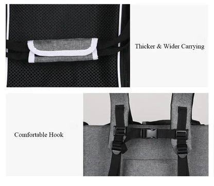 Big Space Foldable Pet Carrier Backpack