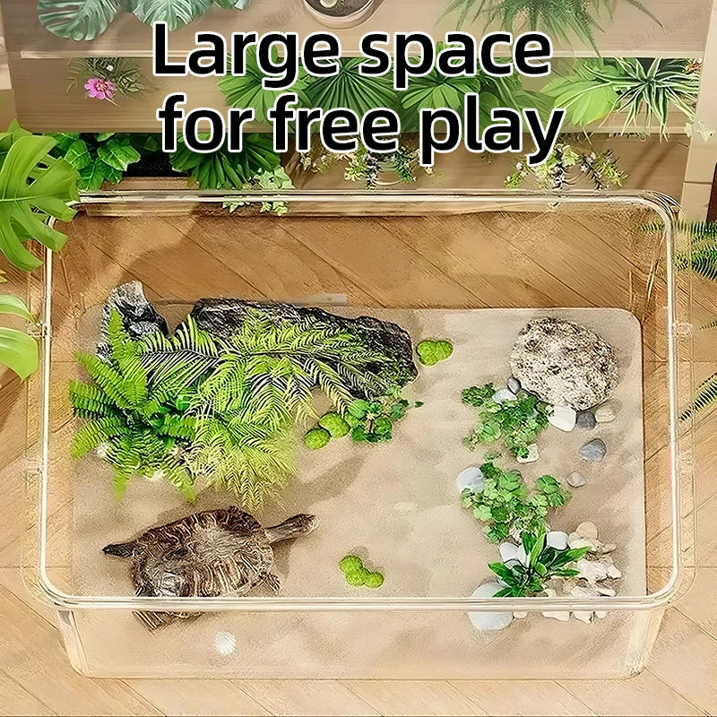 Transparent Aquarium Creative Desktop Fish Tank