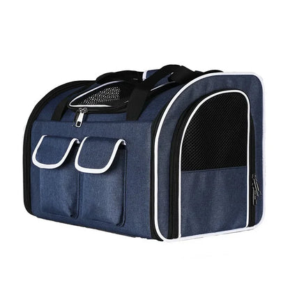 Big Space Foldable Pet Carrier Backpack