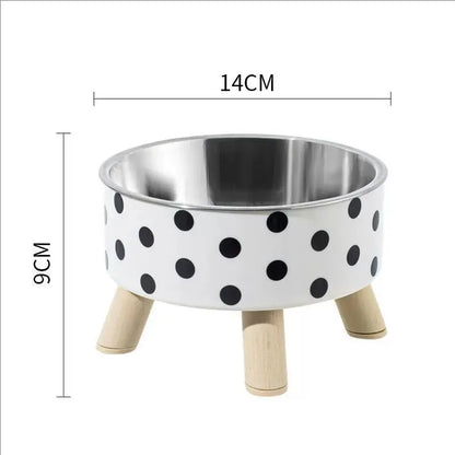 Stainless Steel Elevated Pet Bowls