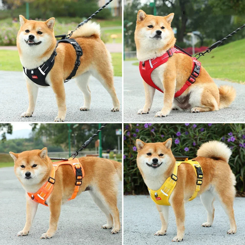 Adjustable Reflective Dog Harness
