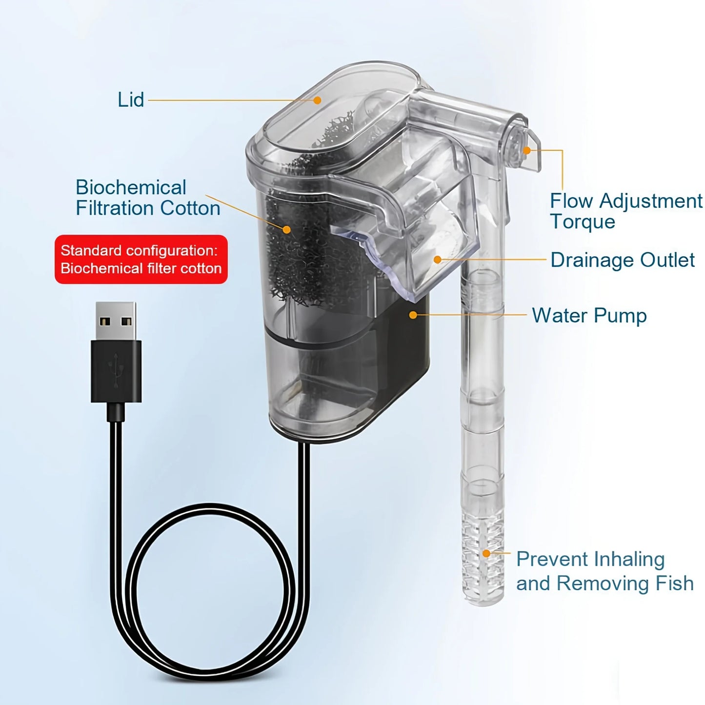 New Aquarium Hanging Filter