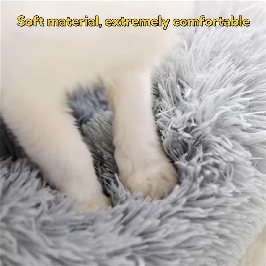 Plush Warm Faux Fur Calm Bed