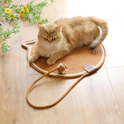Cotton Rope Cat Scratcher Board