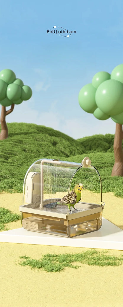 Electric Sensing Water Recycling Bird Bath