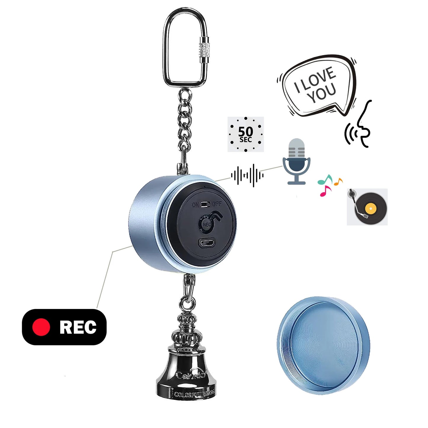 Electronic Voice Chewing Tearing  Bell