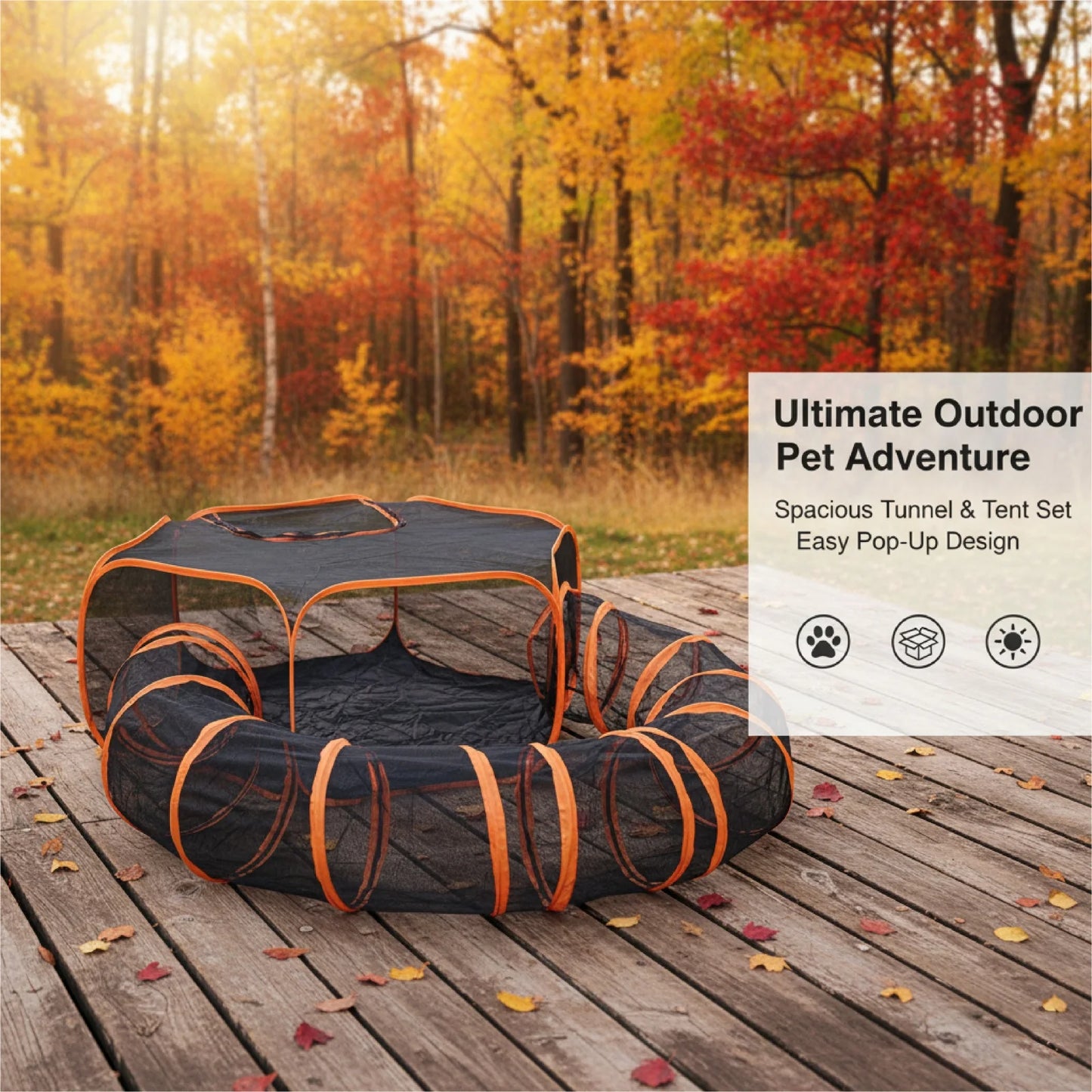 Large Portable Folding Pet Tent
