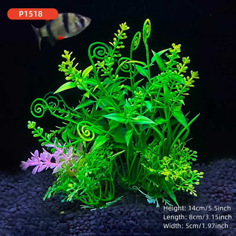 Simulation Plant Aquarium Artificial DIY