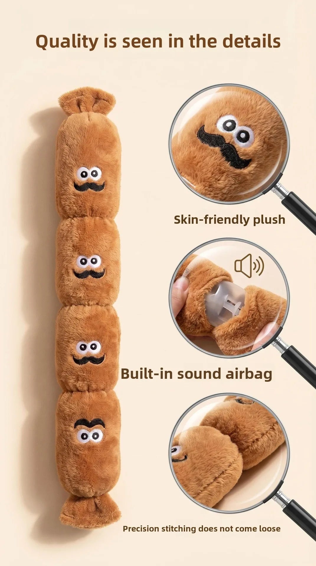 Dog Plush Chew Toy