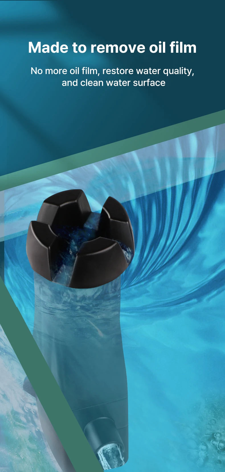 Aquarium Surface Oil Separation Filter