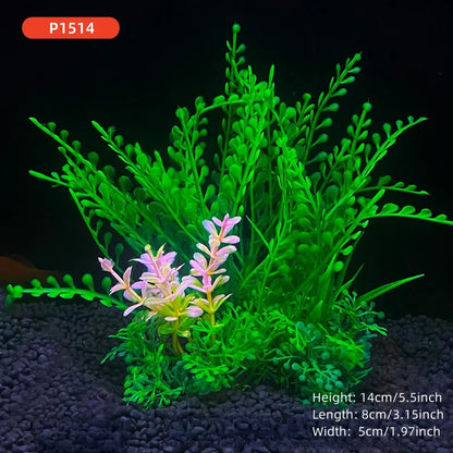 Simulation Plant Aquarium Artificial DIY