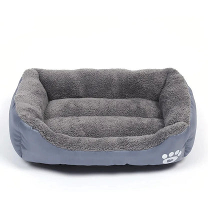 Soft Square Large Dog Bed