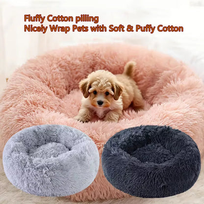 Plush Warm Faux Fur Calm Bed