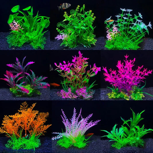 Simulation Plant Aquarium Artificial DIY