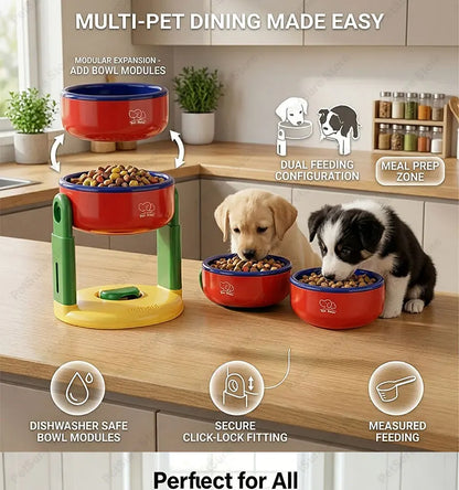 New Elevated Dog Bowl Adjustable