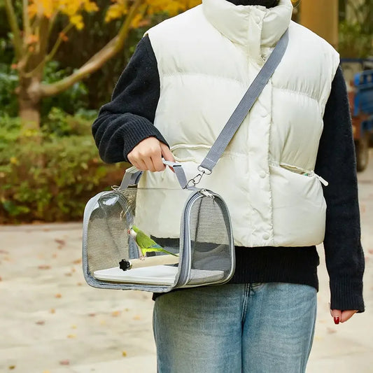 Portable Bird Travel Carrier  Cage