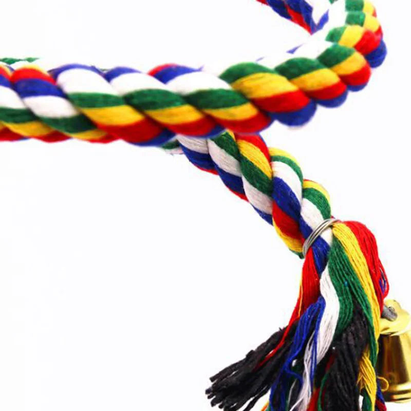 Braided Budgie Chew Bird Cage Cockatiel Toy