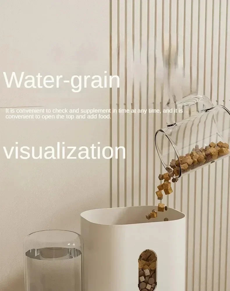 Automatic Feeder  Food Bowl With Water