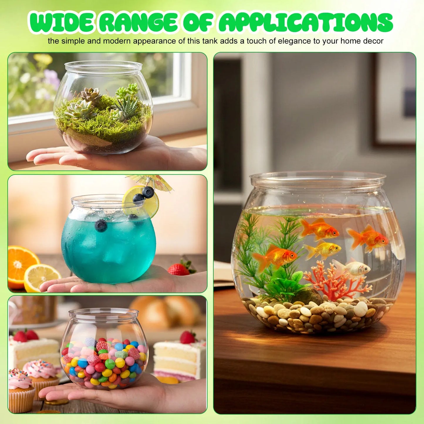 Transparent Fish Tank