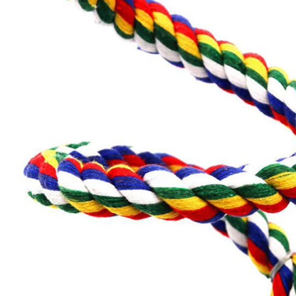 Braided Budgie Chew Bird Cage Cockatiel Toy