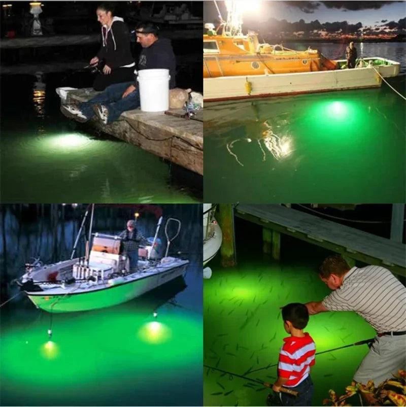 Waterproof High-Power Fish Underwater White Lure Light