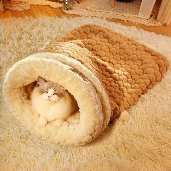 Upgraded Enclosed Cat Bed