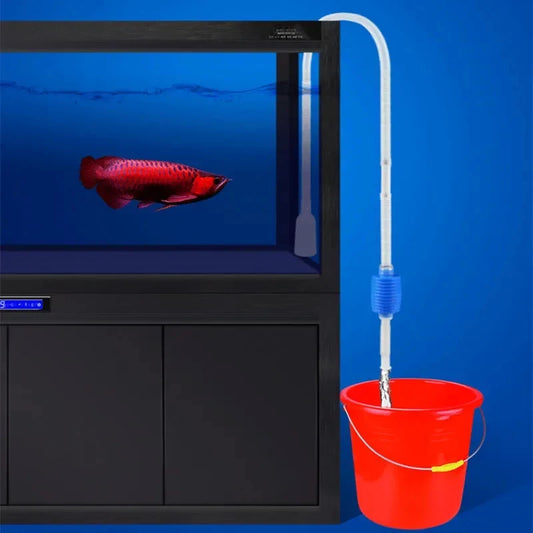 Aquarium Siphon Fish Tank Syphon Vacuum