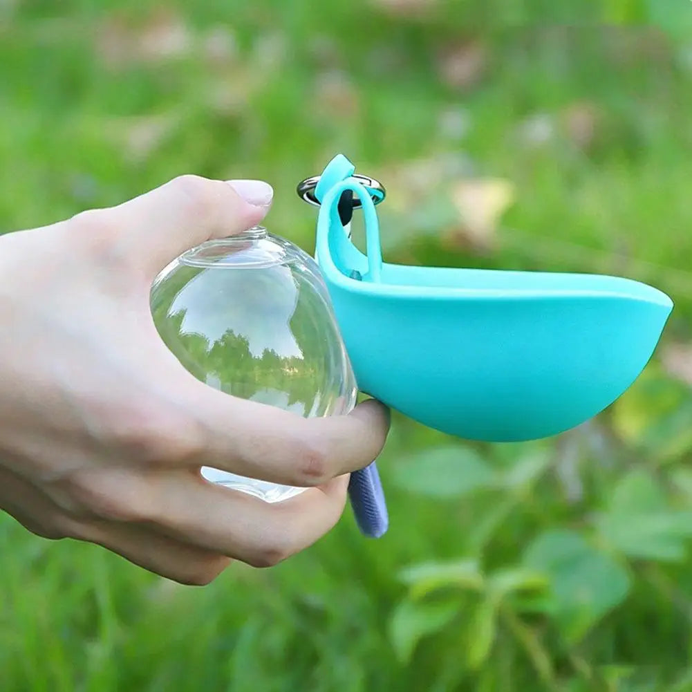Pet Drinking Silicone Bowl