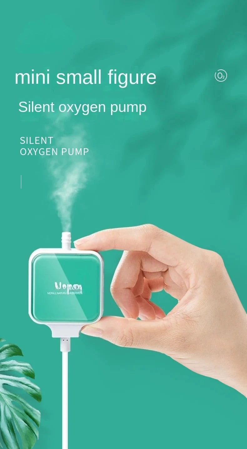 Fish tank aquarium oxygen pump
