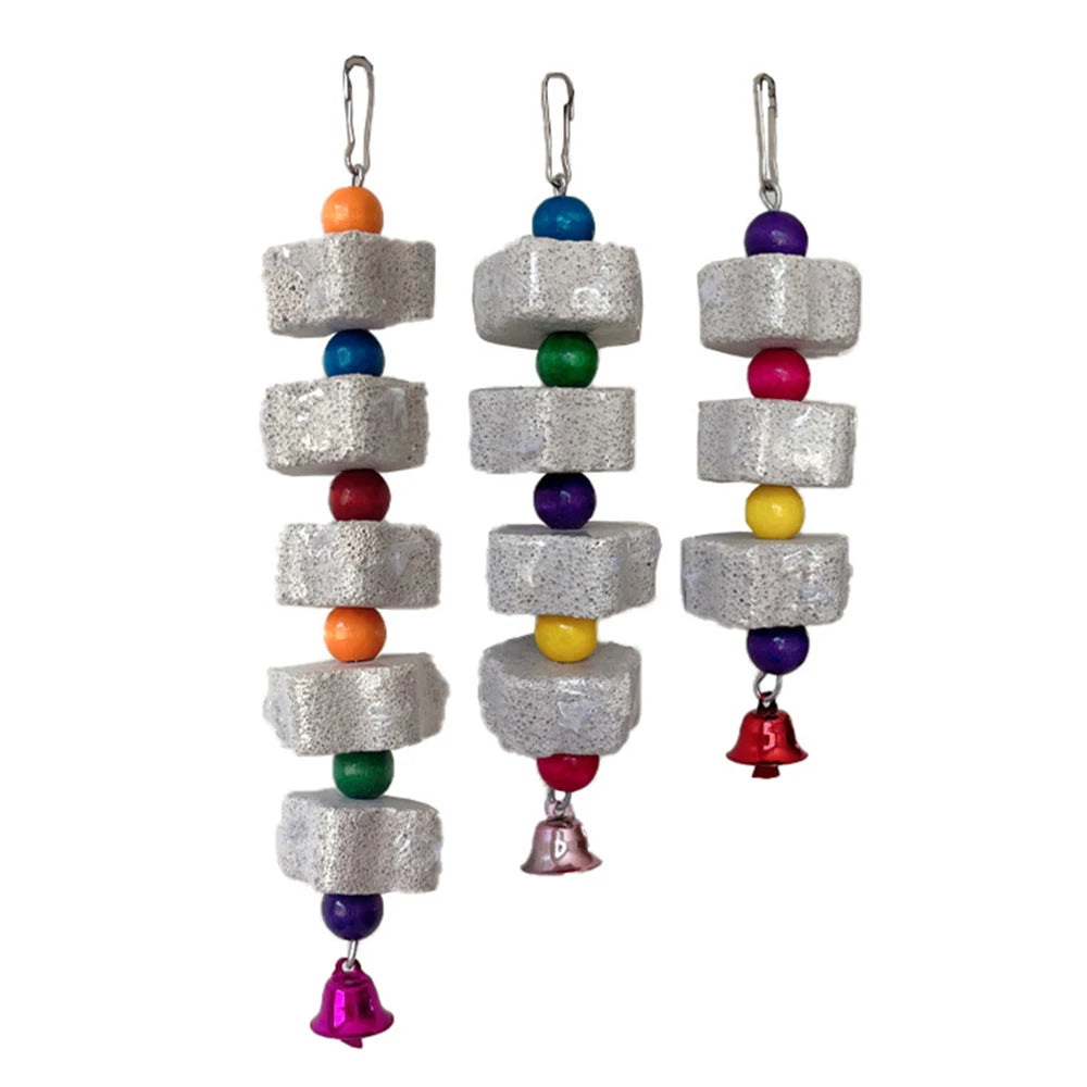 Parrots  Teeth Grinding Volcanic Rock Toy
