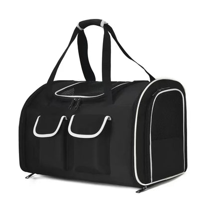 Big Space Foldable Pet Carrier Backpack