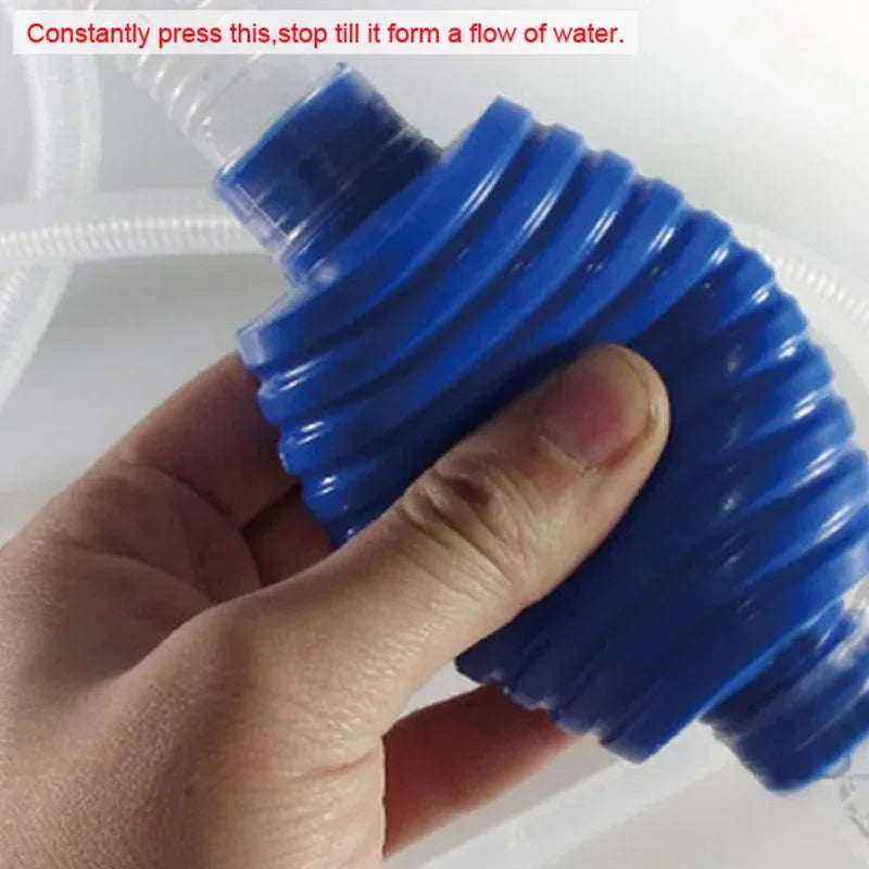 Aquarium Siphon Fish Tank Syphon Vacuum