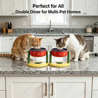 New Elevated Dog Bowl Adjustable