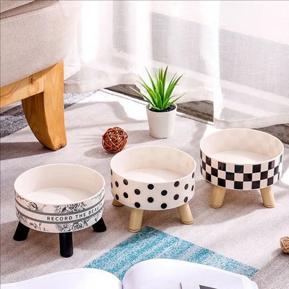 Stainless Steel Elevated Pet Bowls