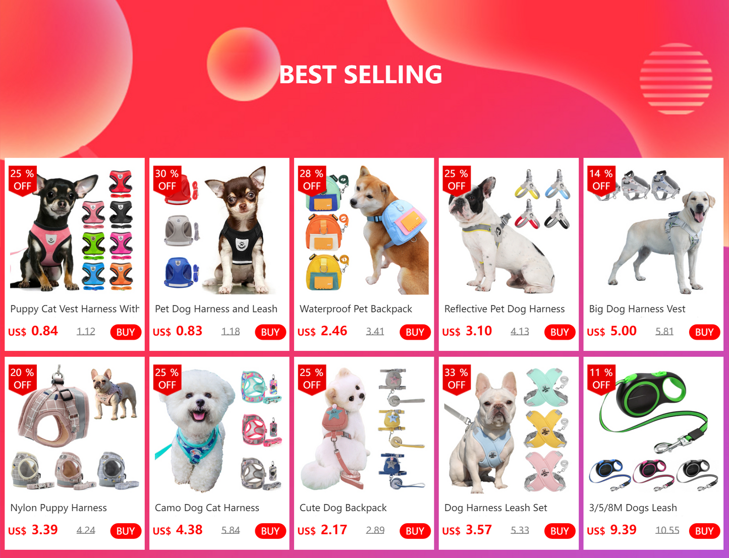 Big Dog Harness Reflective