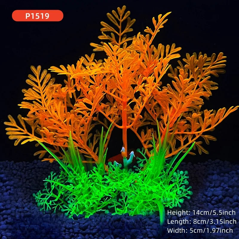 Simulation Plant Aquarium Artificial DIY