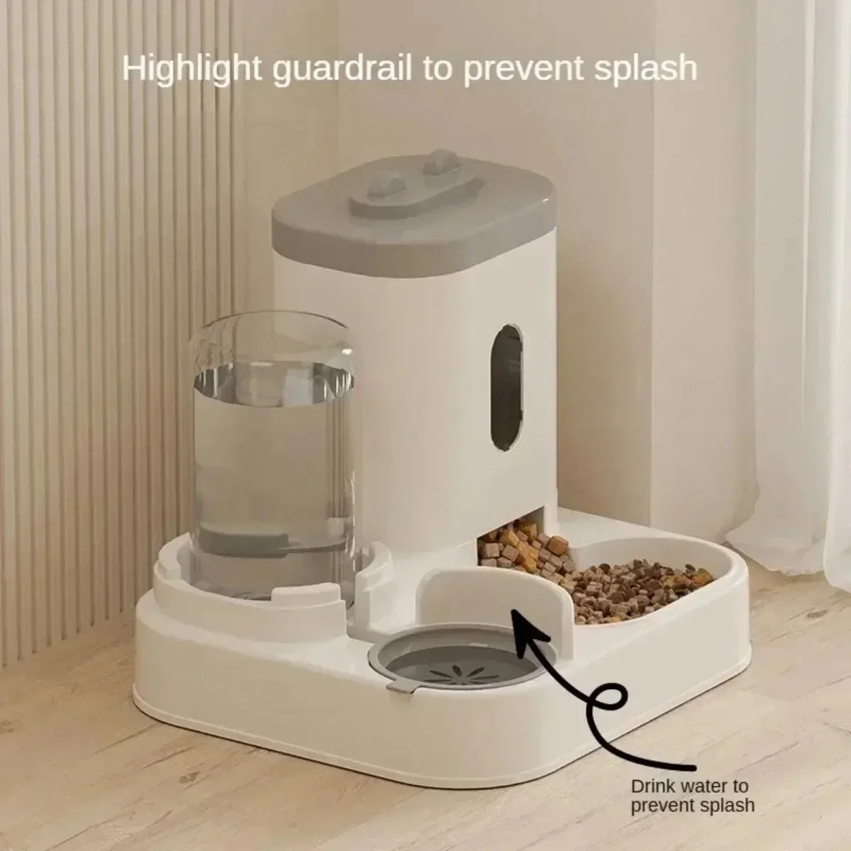 Automatic Feeder  Food Bowl With Water
